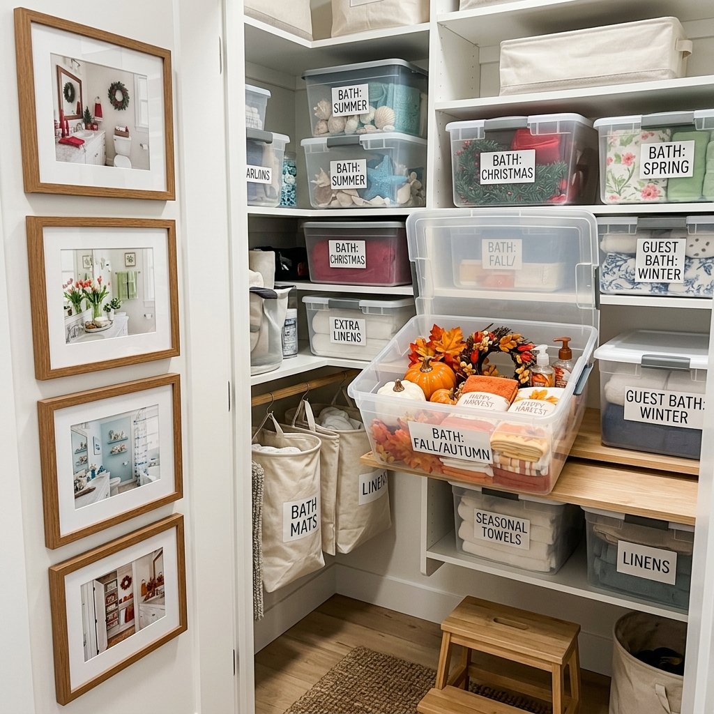 Seasonal Bathroom Switching Ideas