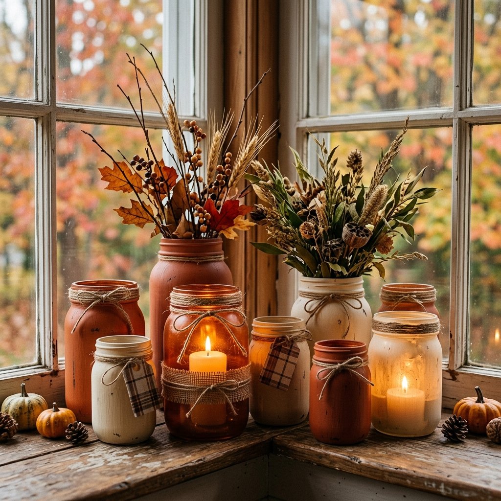 Mason Jar and Candle Ideas