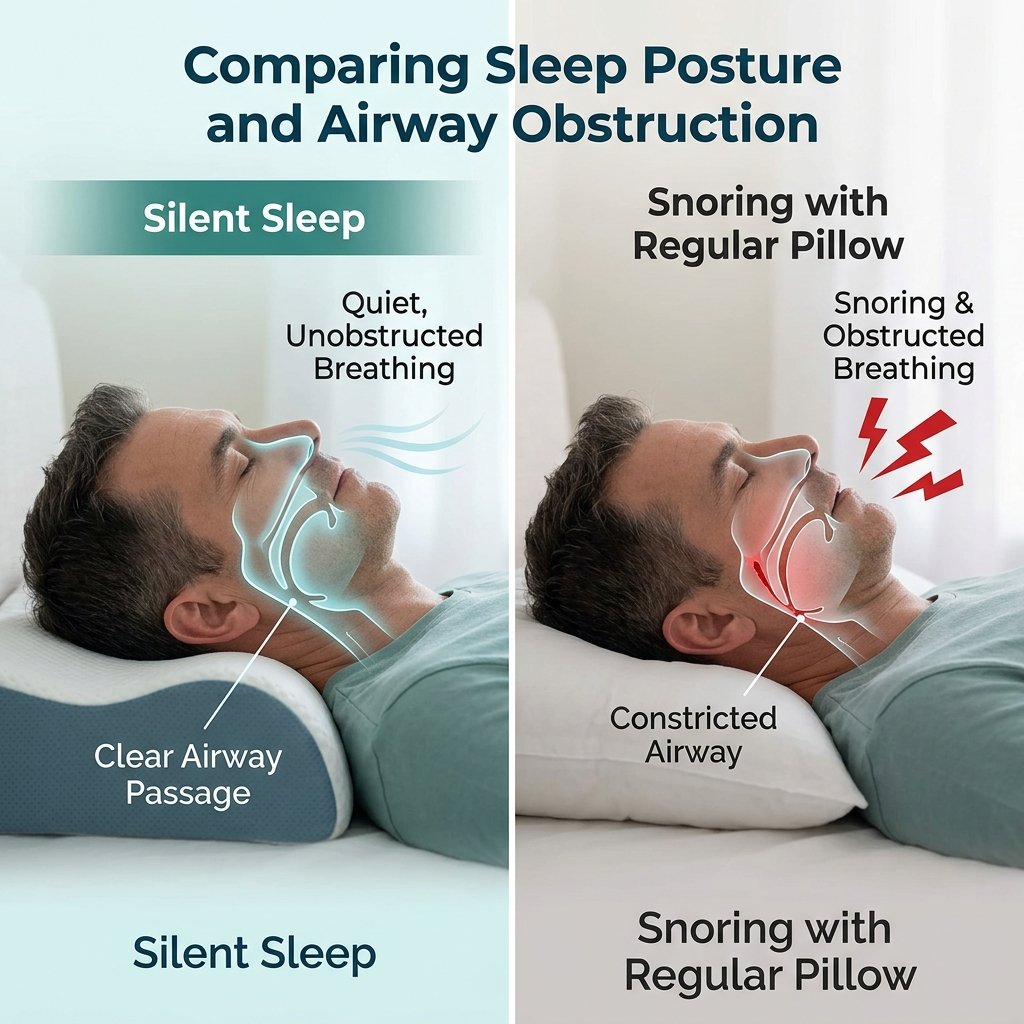 Anti-Snoring Design bedroom Pillows Idea