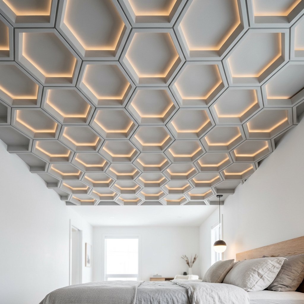 Geometric Pattern False Ceiling Designs