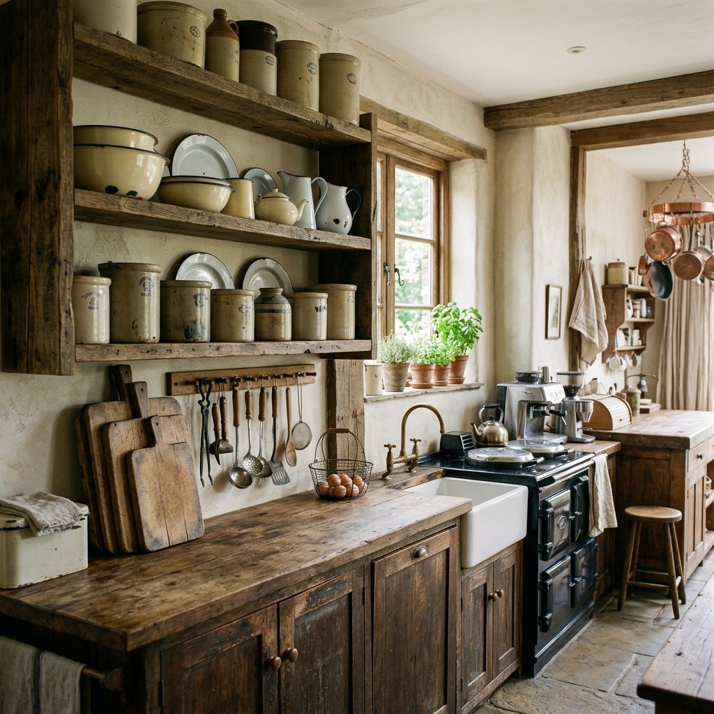 32 Fall Kitchen Decor Ideas: Transform Your Space Into Autumn's Coziest Room 15 Rustic Kitchen Decor Ideas
