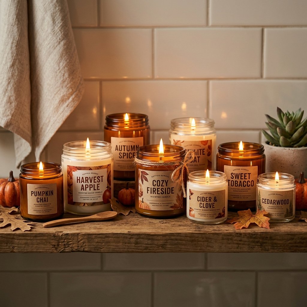 Candle and Aromatherapy Setup