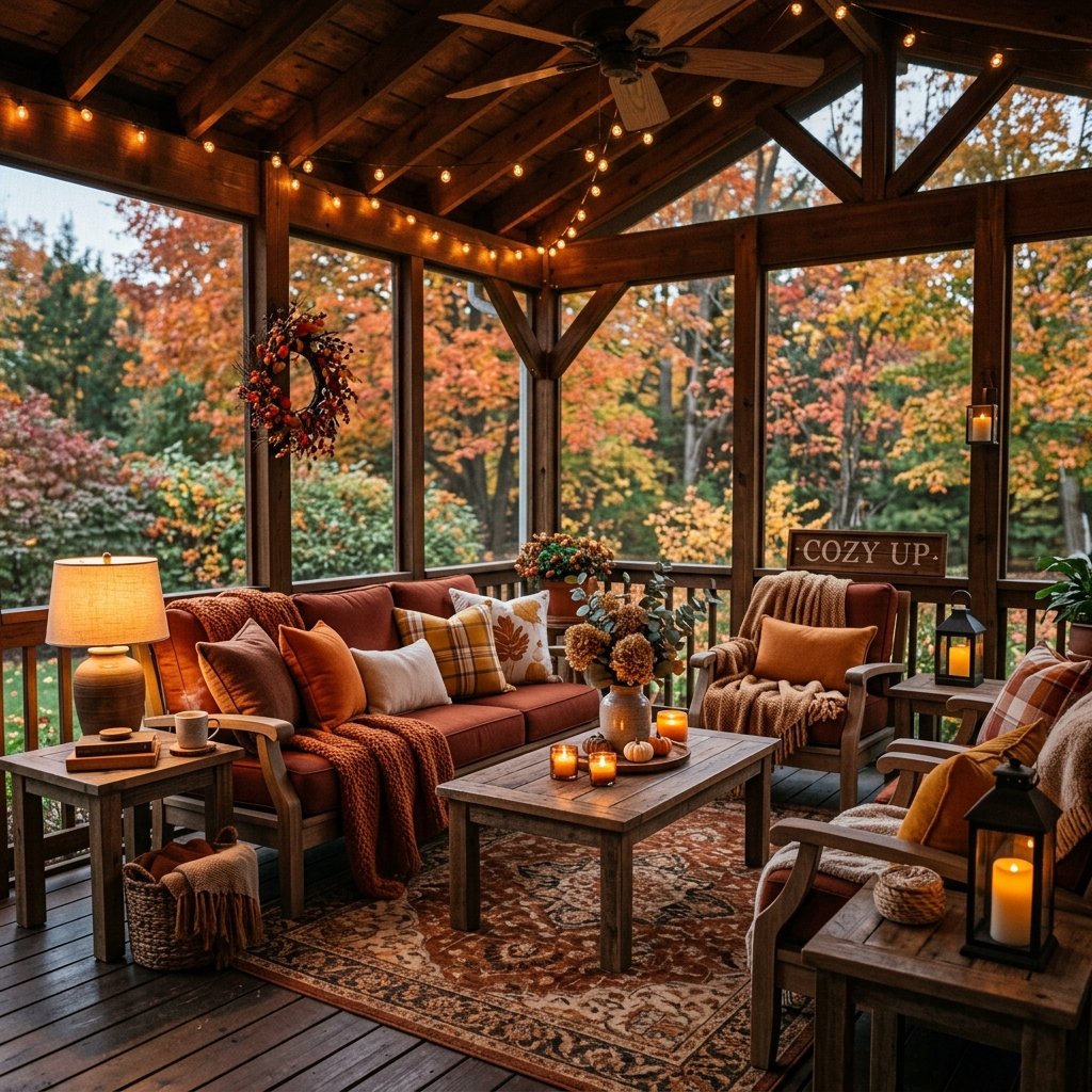 Screened Porch Seasonal Ideas