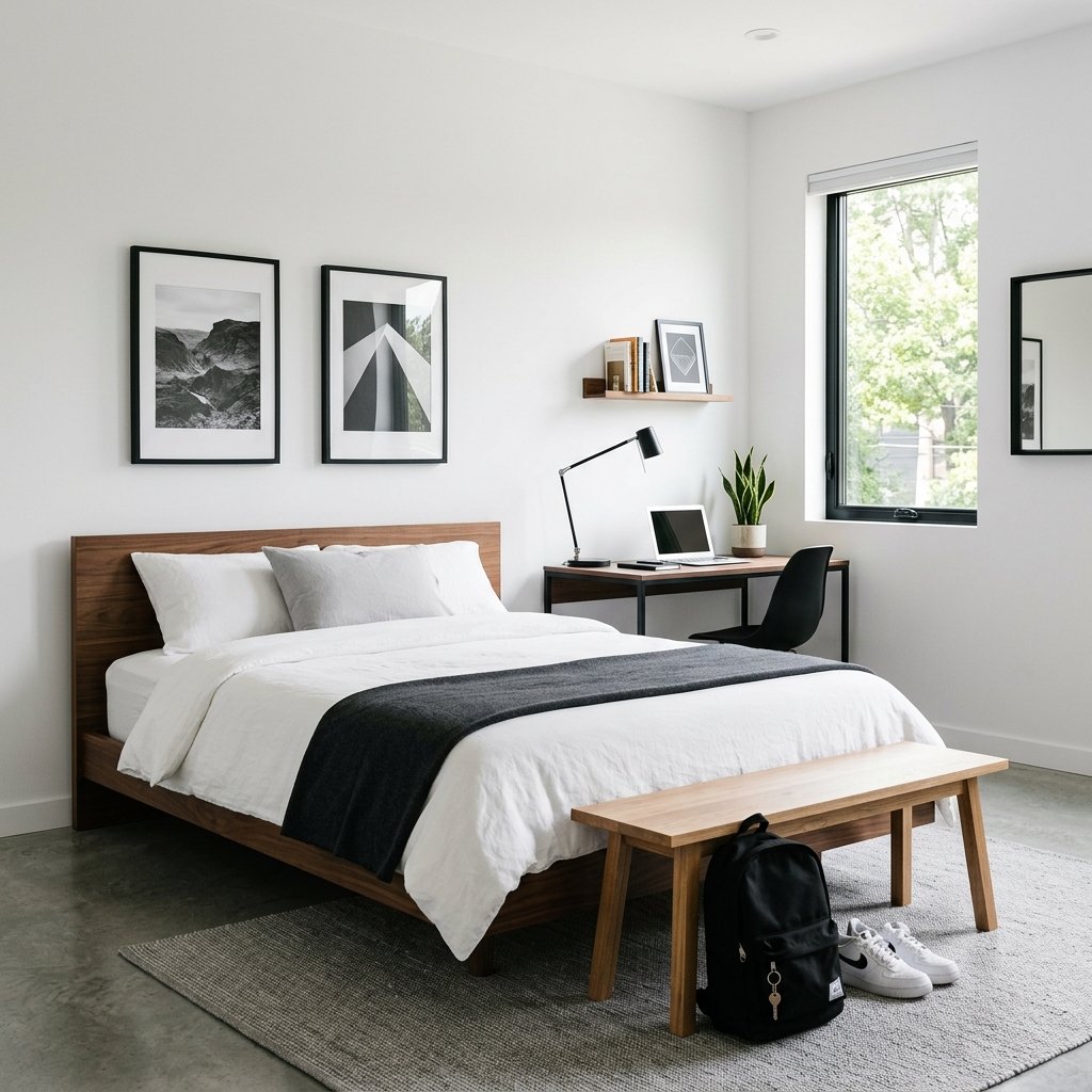 27 Teen Boy Bedroom Ideas That Actually Look Cool in Real Life 6 Modern Minimalist Boy Bedroom Ideas