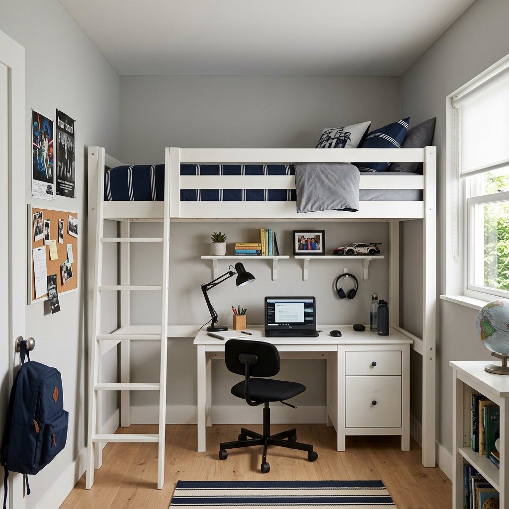 27 Teen Boy Bedroom Ideas That Actually Look Cool in Real Life 4 Small Boy Bedroom Ideas