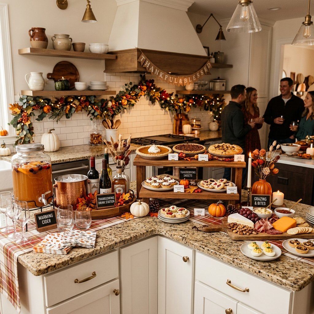 Thanksgiving Prep and Entertaining Setup Ideas