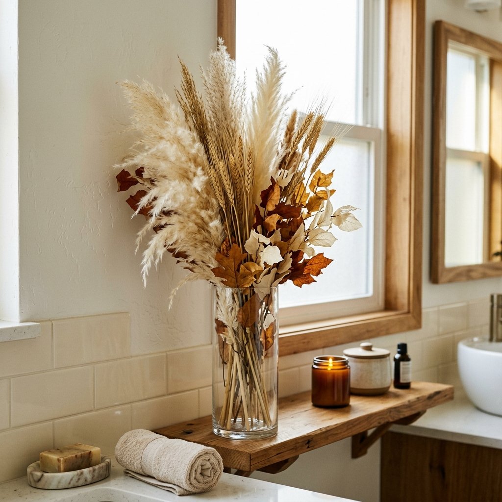Dried Floral Arrangement Idea