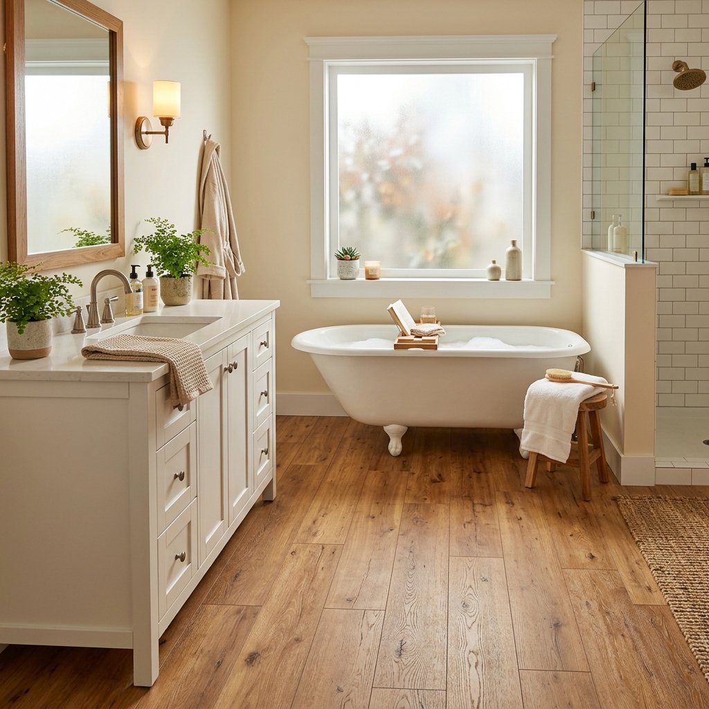Vinyl Plank Bathroom Flooring Ideas