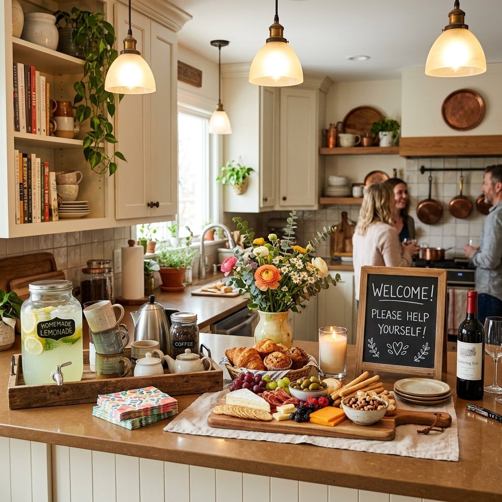 Welcoming Family-Gathering Kitchen Counter Ideas