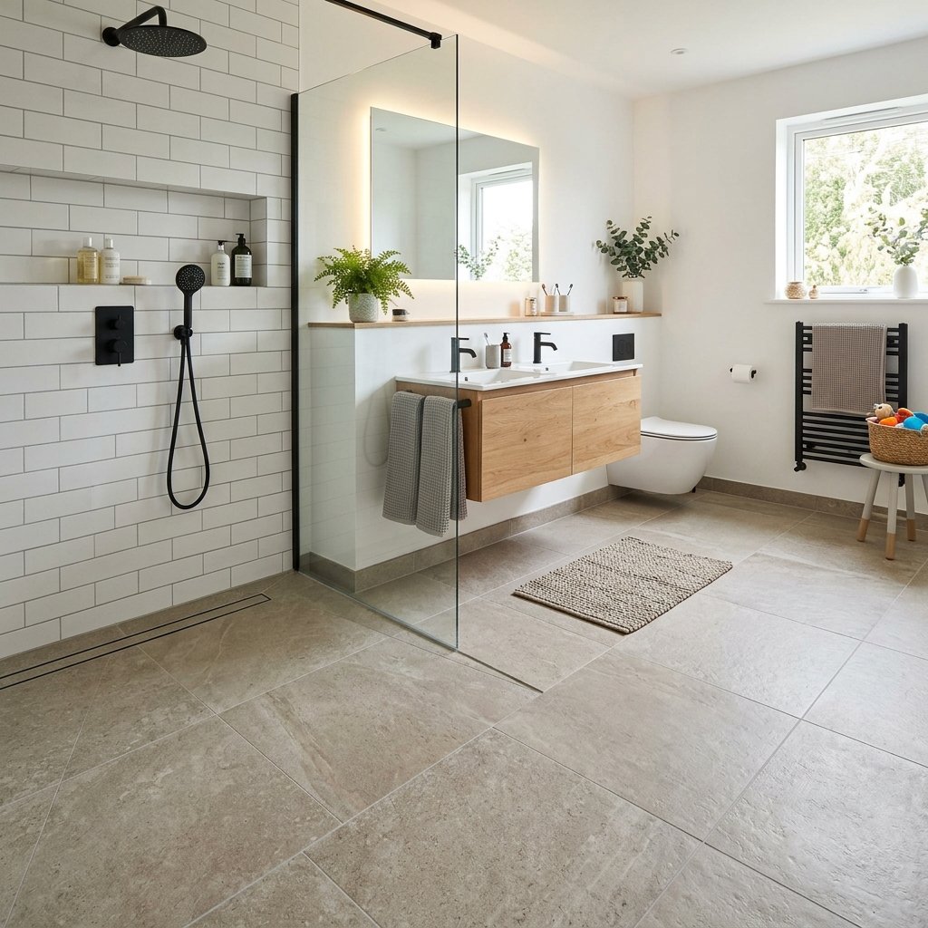 Waterproof Bathroom Flooring Ideas