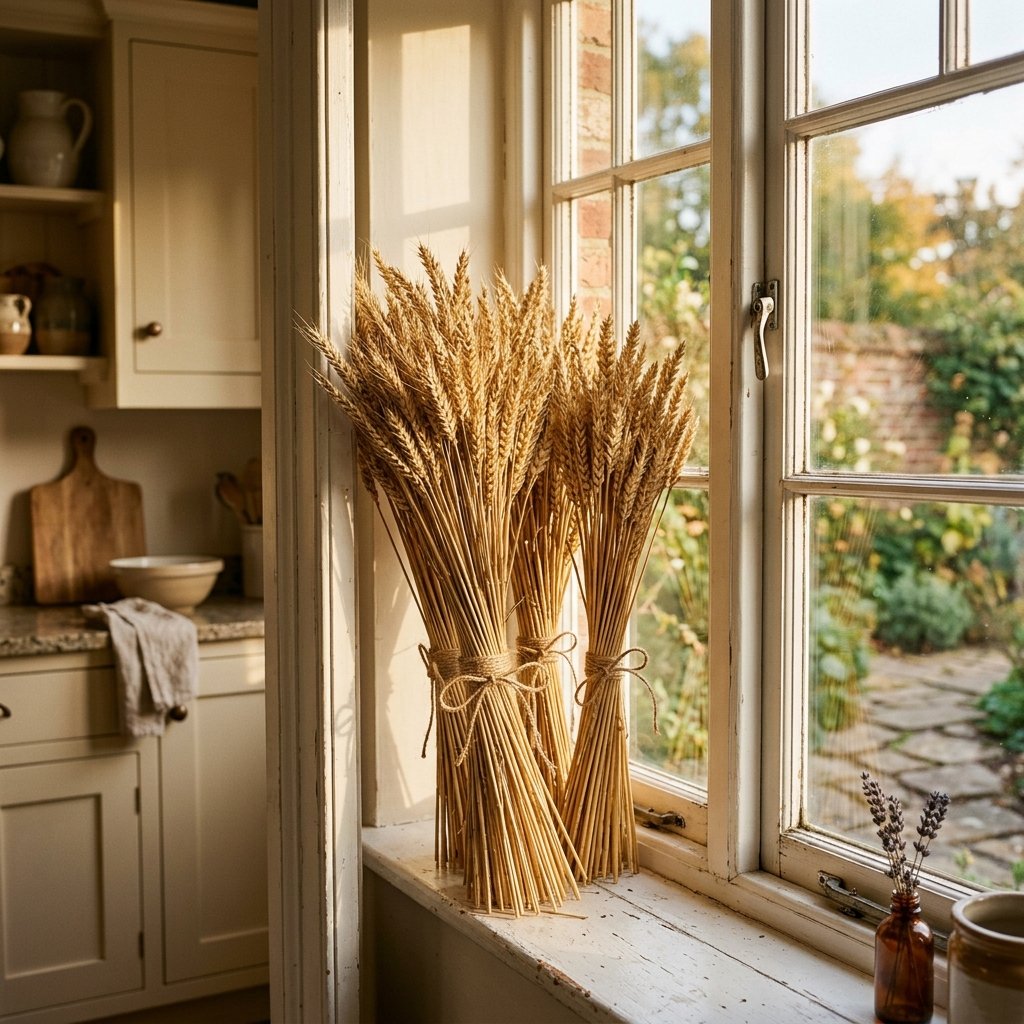 Dried Wheat and Branch Bundle Ideas