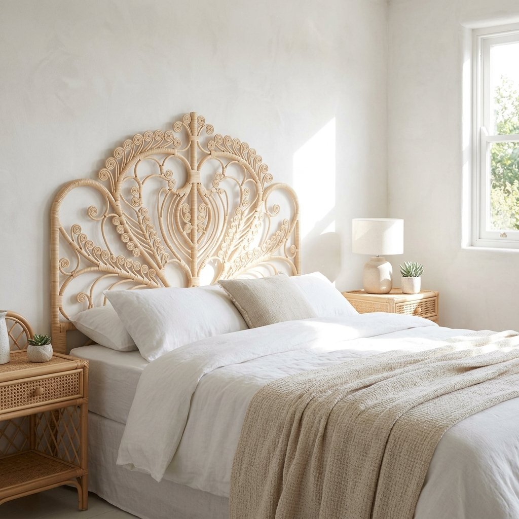 Wicker and Rattan Bedroom Decor Ideas