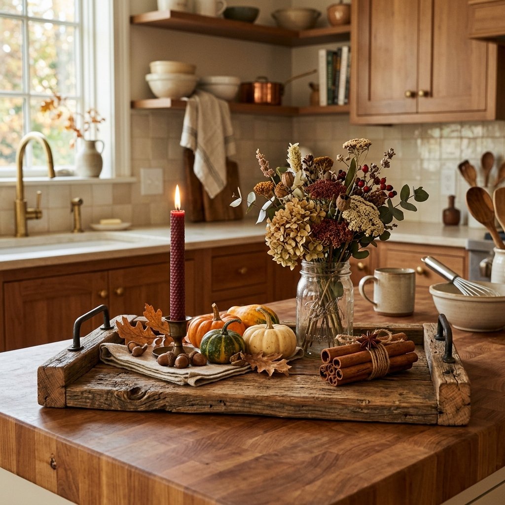 Rustic Wood Tray Styling Ideas