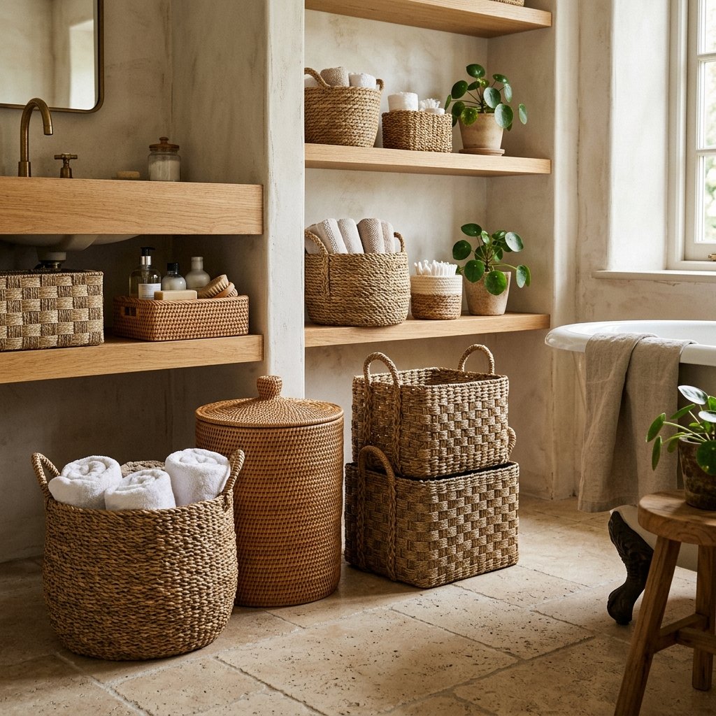 Woven Basket Storage