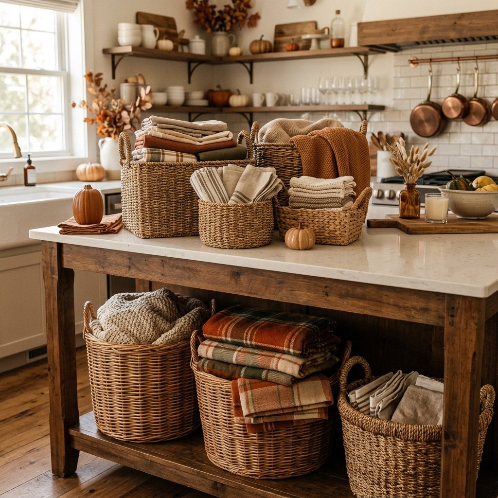 Woven Basket Storage Ideas
