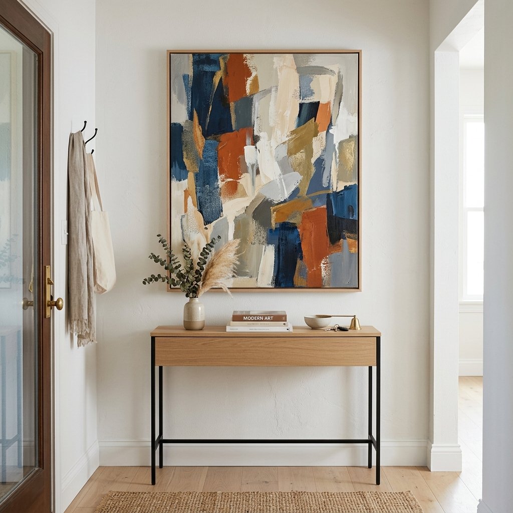 34 Flat Entrance Decor Ideas That Make Tiny Spaces Feel Huge 30 Wall Art Arrangement Ideas