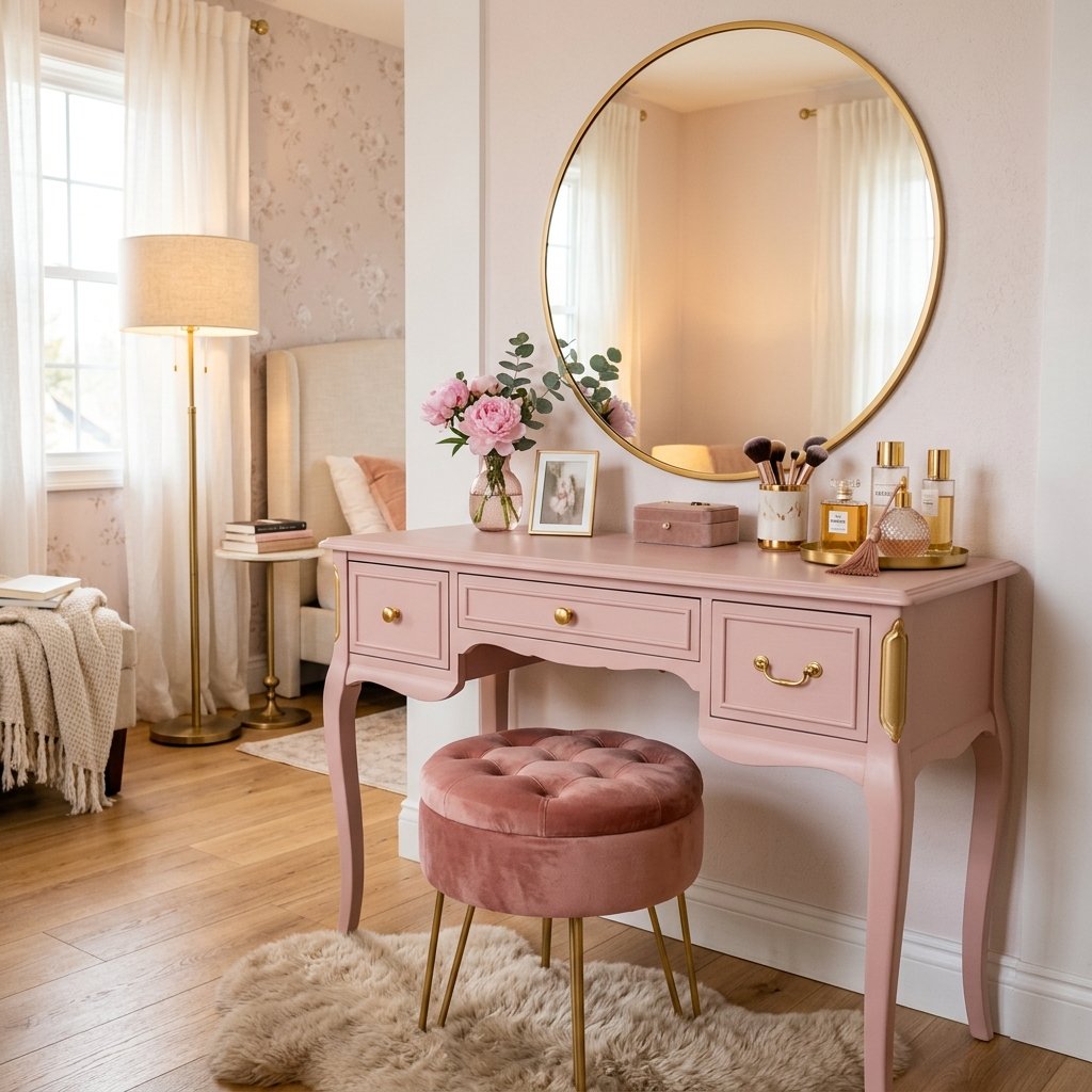 29 Pink Bedroom Ideas: Dreamy Looks for Every Style 29 Pink Vanity Bedroom Ideas