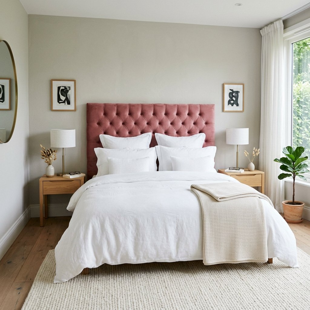29 Pink Bedroom Ideas: Dreamy Looks for Every Style 26 Pink Headboard Ideas