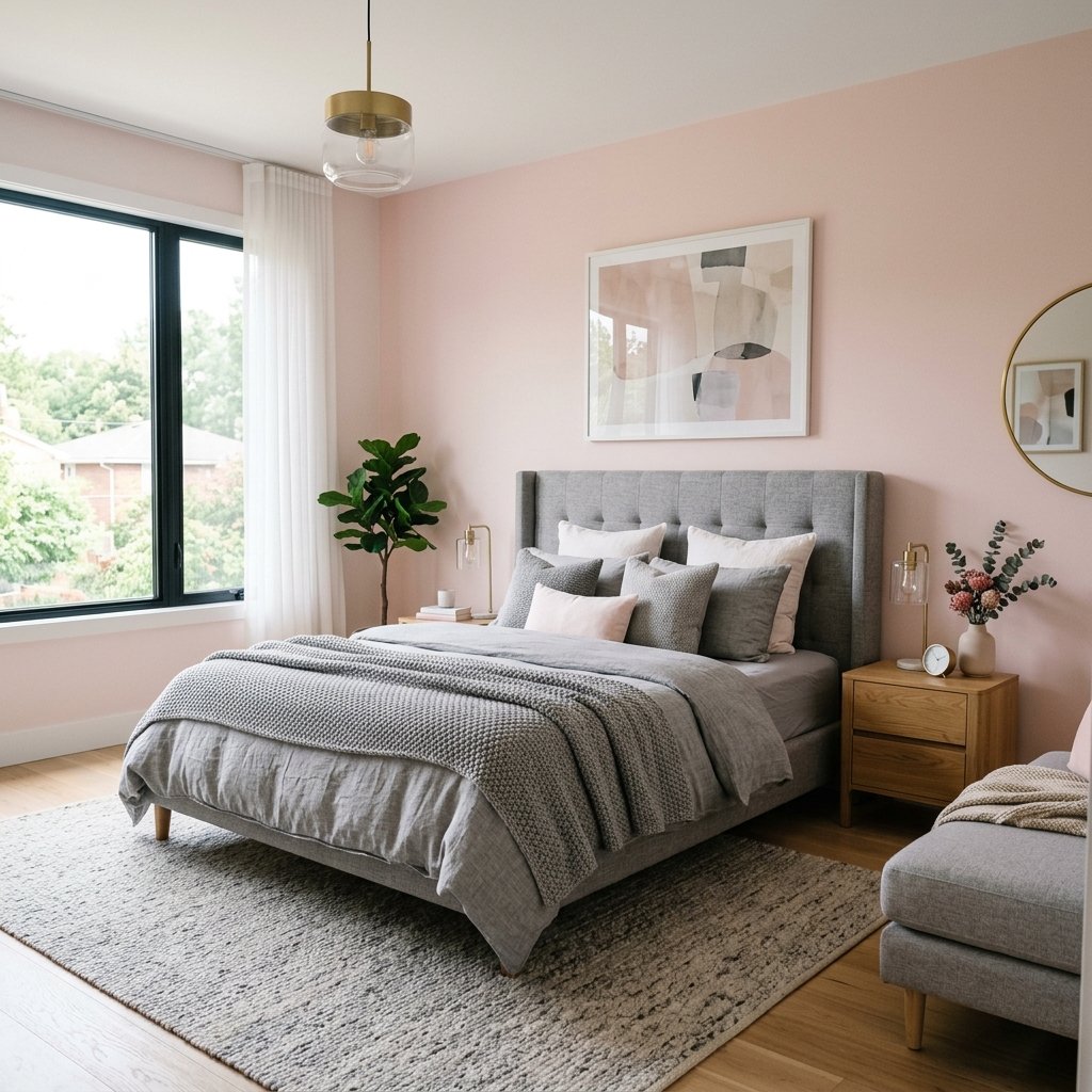 29 Pink Bedroom Ideas: Dreamy Looks for Every Style 6 Pink and Grey Bedroom Ideas