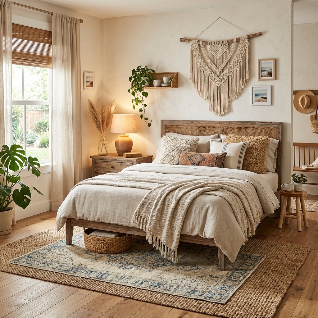 Boho Coastal Layering Idea