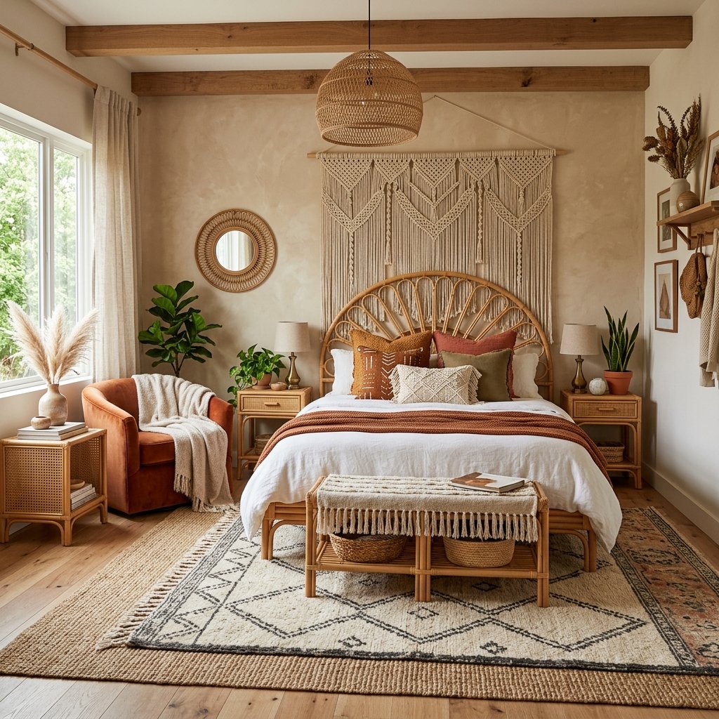 27 Luxurious Bedroom Ideas: Cozy, Glam & Modern Inspiration 20 Boho Luxury Bedroom Ideas