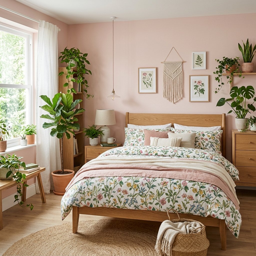 29 Pink Bedroom Ideas: Dreamy Looks for Every Style 8 Pink and Green Bedroom Ideas