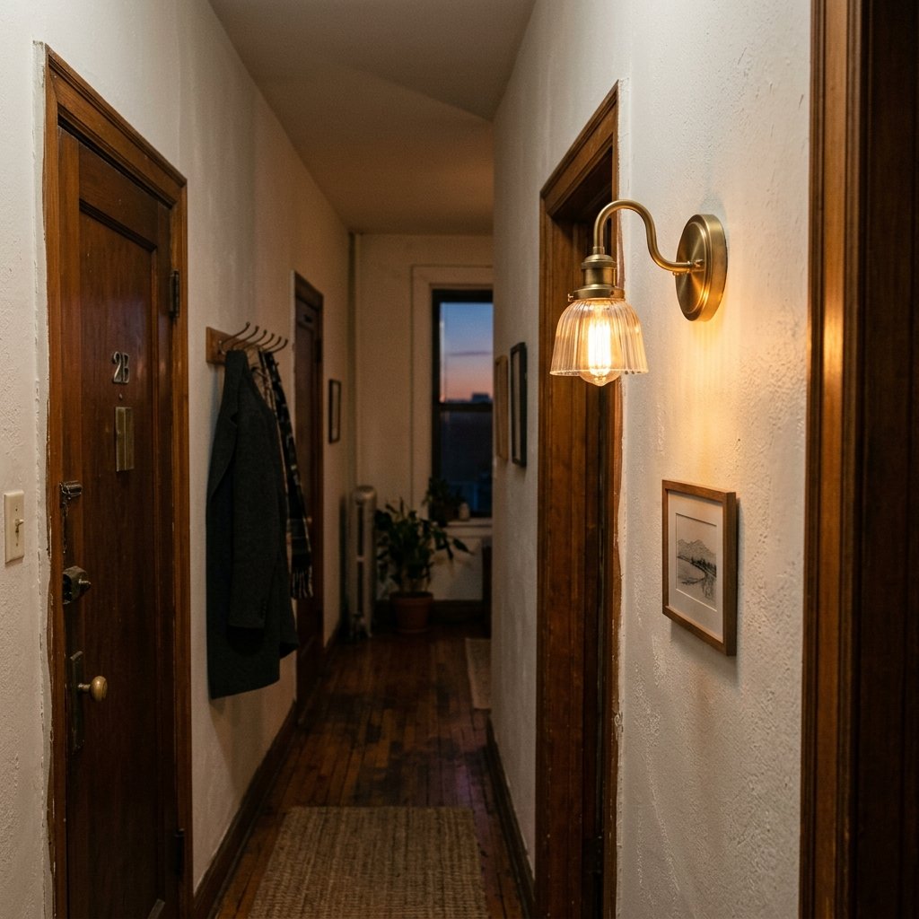 34 Flat Entrance Decor Ideas That Make Tiny Spaces Feel Huge 10 Entryway Lighting Fixture Ideas