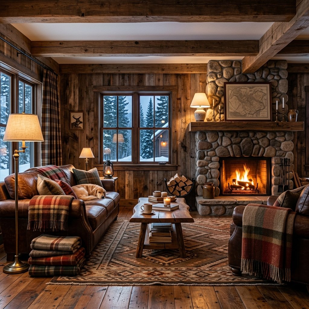 Rustic Wall Panelling Ideas