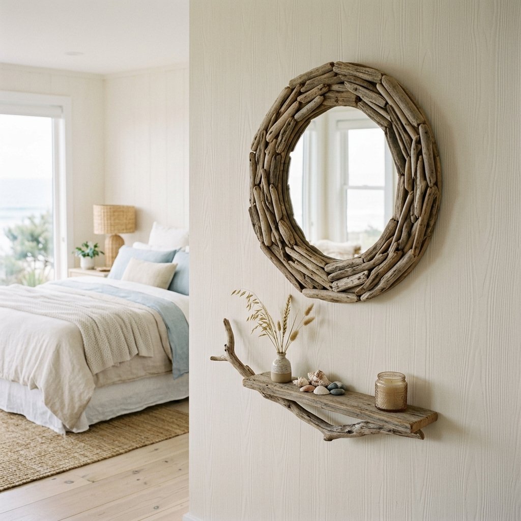 Driftwood Wall Decor Idea