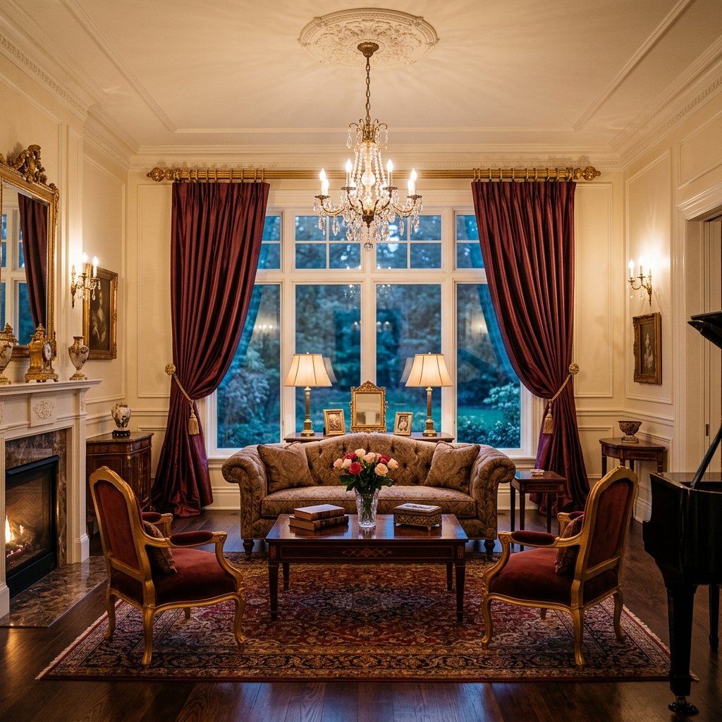 27 Curtains Living Room Ideas: Cozy, Bold & Beautiful Looks 22 Elegant Curtains Living Room Ideas