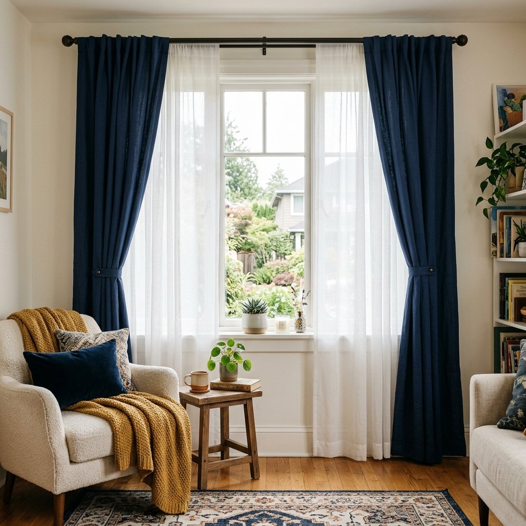 27 Curtains Living Room Ideas: Cozy, Bold & Beautiful Looks 7 Layered Living Room Ideas