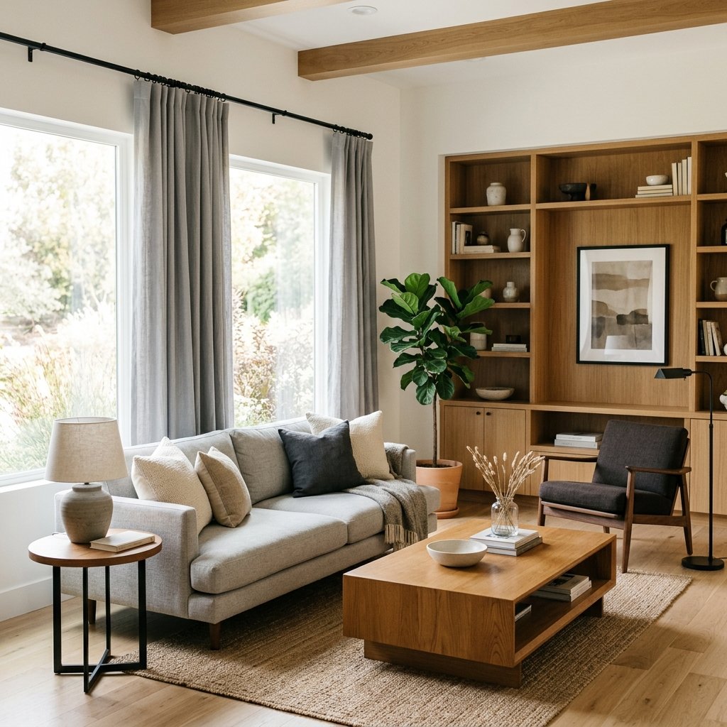 27 Curtains Living Room Ideas: Cozy, Bold & Beautiful Looks 17 Grey Living Room Ideas