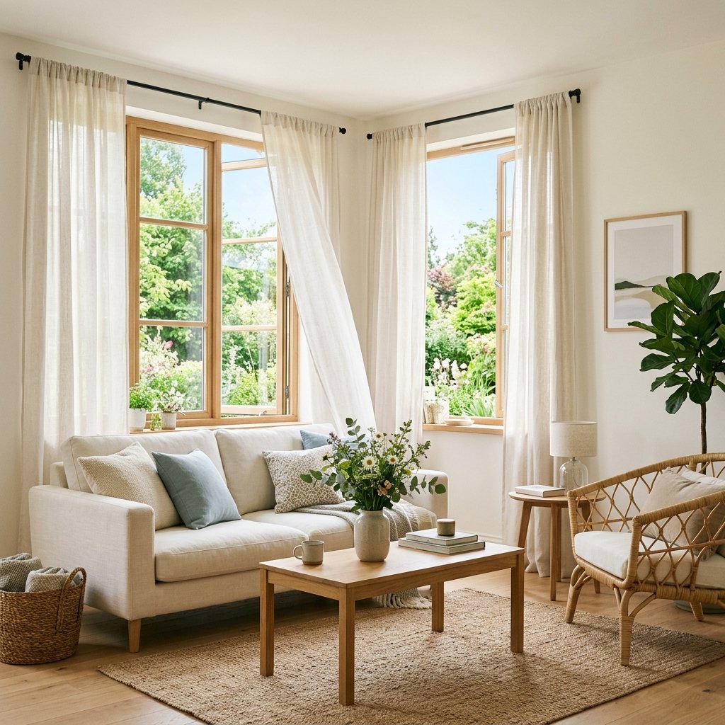 27 Curtains Living Room Ideas: Cozy, Bold & Beautiful Looks 28 Seasonal Curtains Living Room Ideas