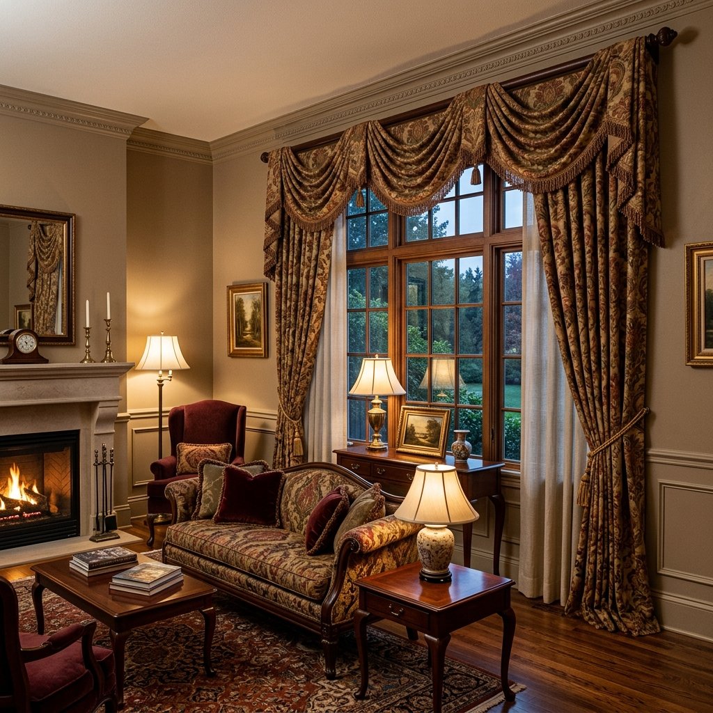 27 Curtains Living Room Ideas: Cozy, Bold & Beautiful Looks 27 Curtain and Valance Combination Ideas