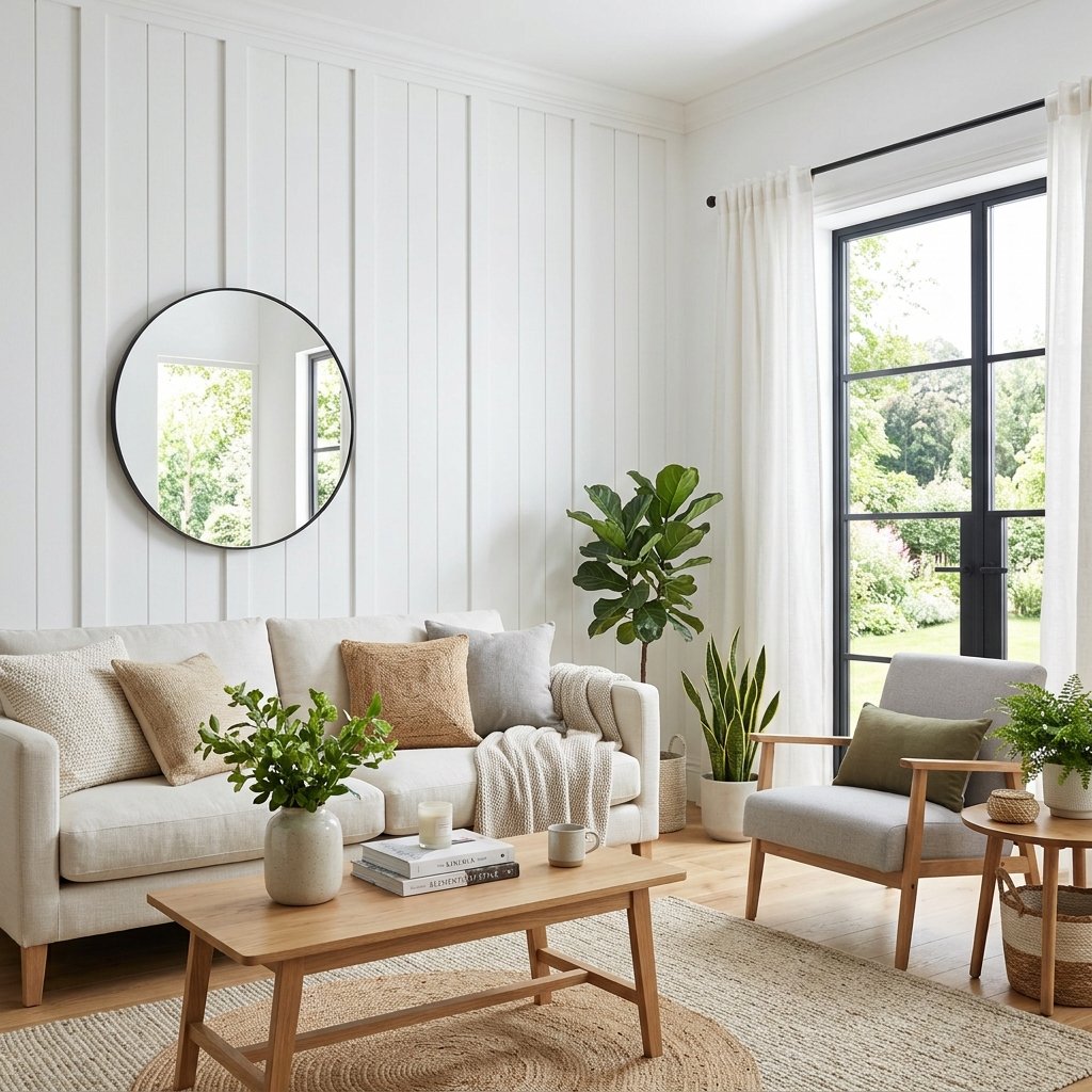 White Panelled Wall Ideas