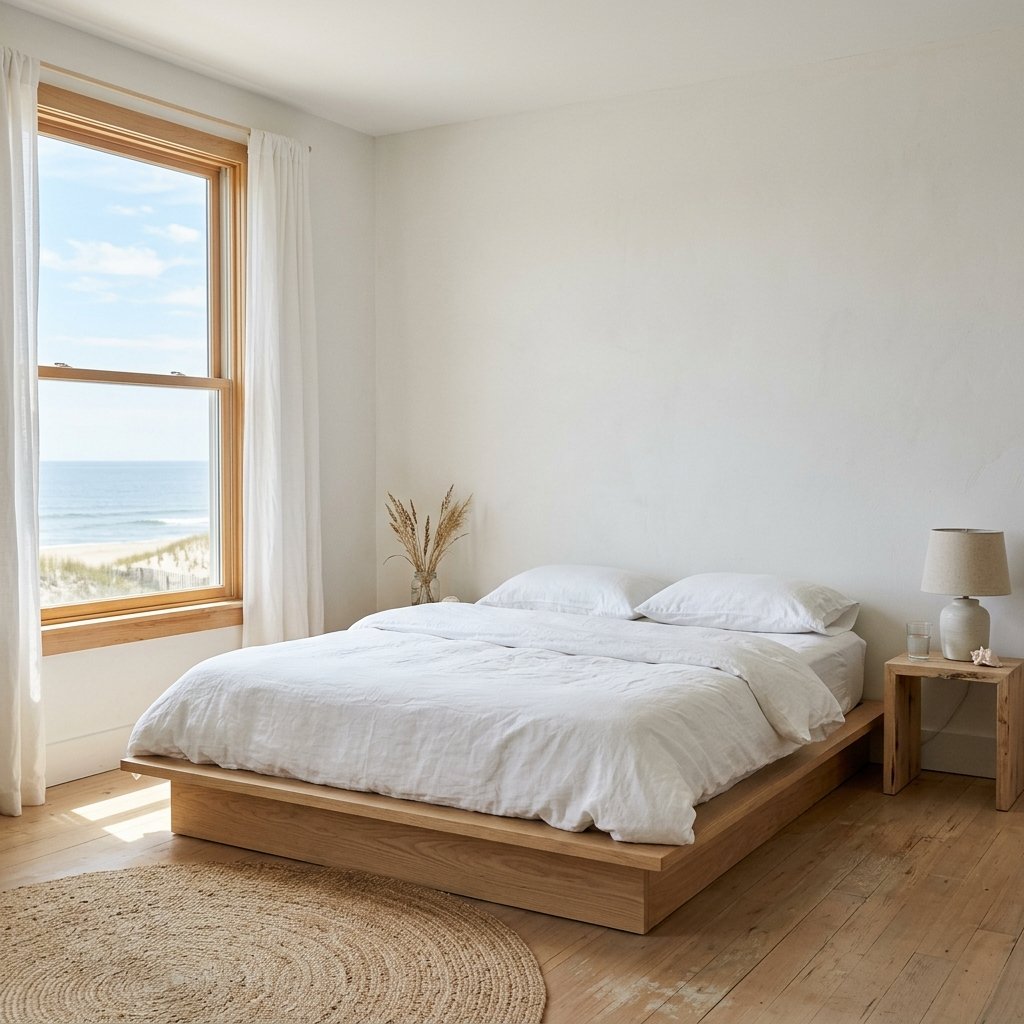 Minimalist Coastal Bedroom Idea