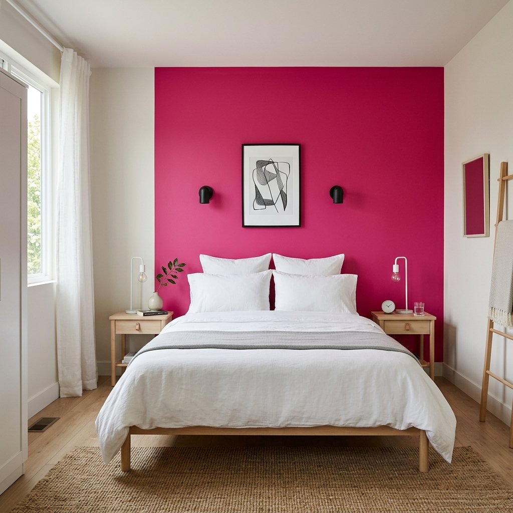 29 Pink Bedroom Ideas: Dreamy Looks for Every Style 21 Pink Accent Wall Ideas
