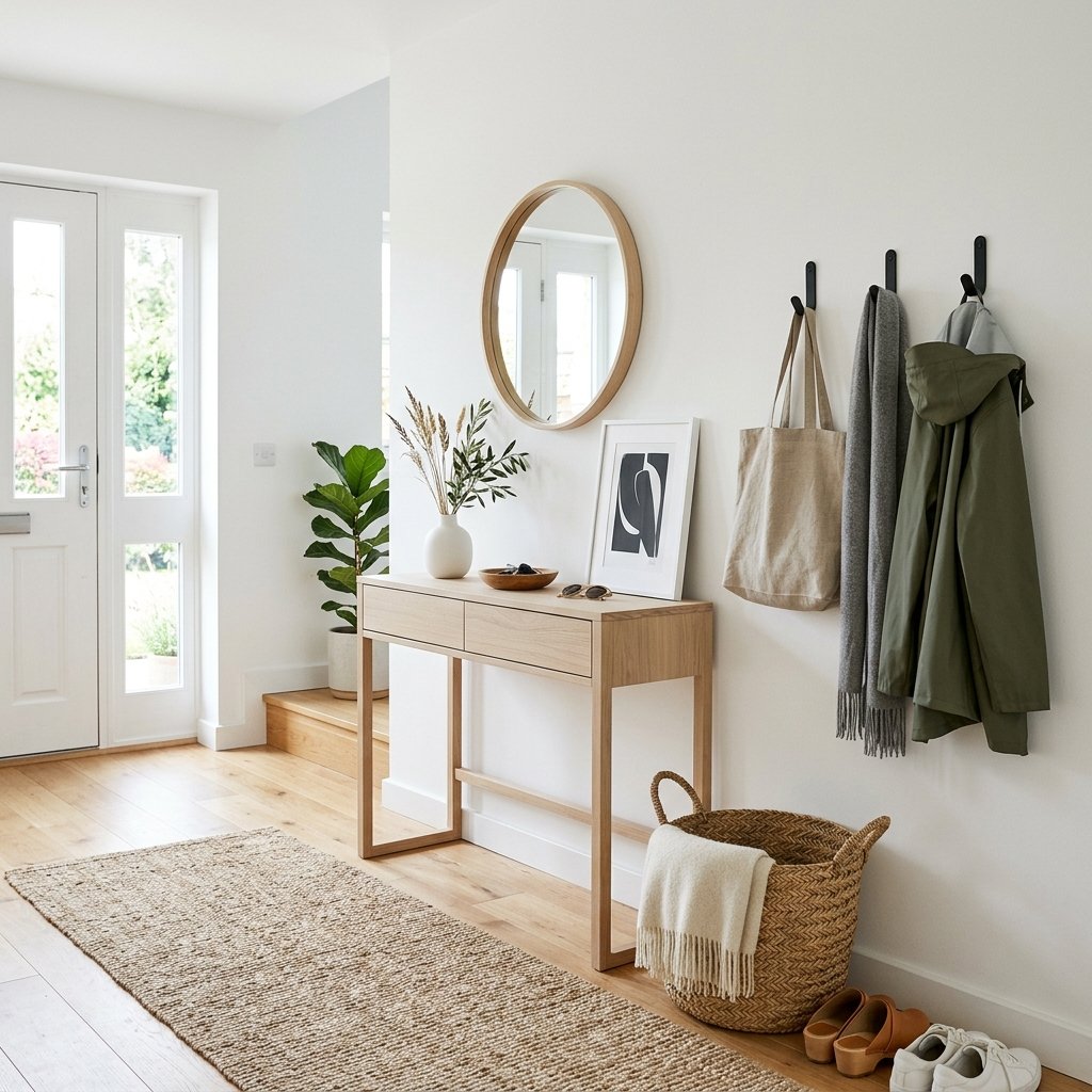 34 Flat Entrance Decor Ideas That Make Tiny Spaces Feel Huge 16 Scandinavian Entrance Design Ideas