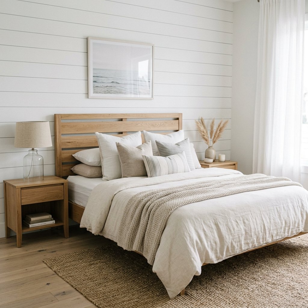 Shiplap Accent Wall Idea