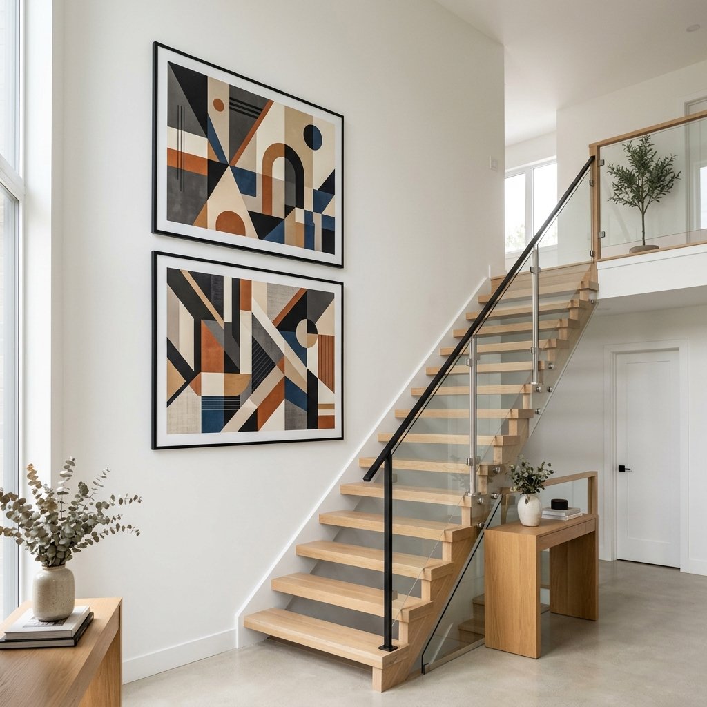 Modern Staircase Wall Ideas