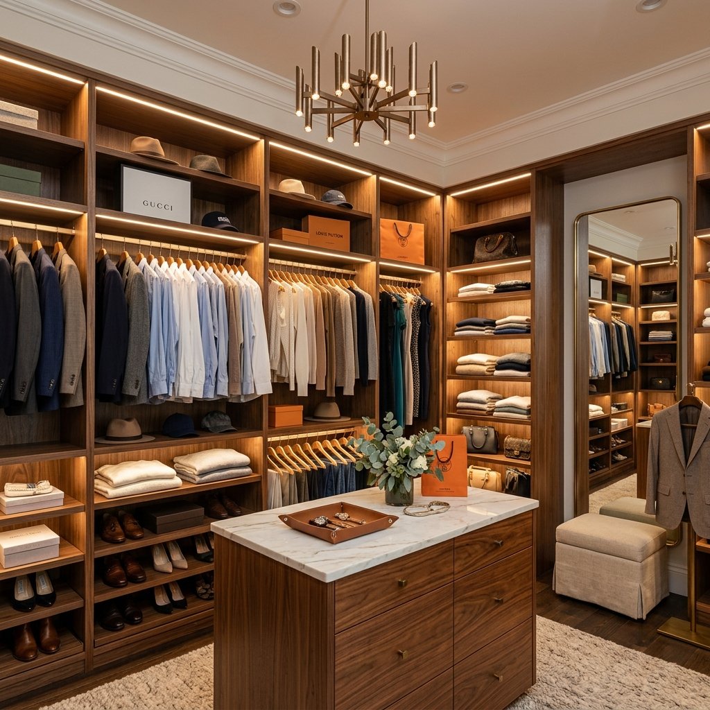 27 Luxurious Bedroom Ideas: Cozy, Glam & Modern Inspiration 11 Walk-In Closet Ideas