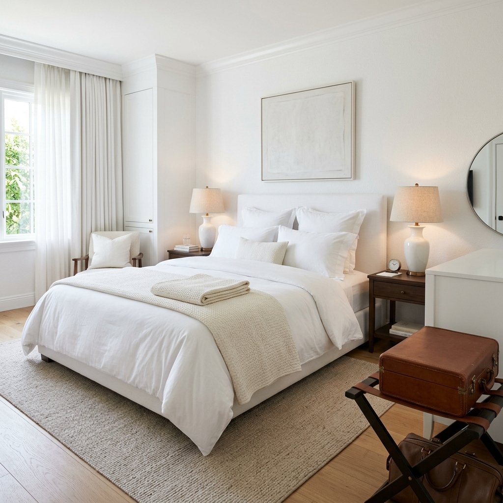 27 Luxurious Bedroom Ideas: Cozy, Glam & Modern Inspiration 19 Hotel-Style Bedroom Ideas