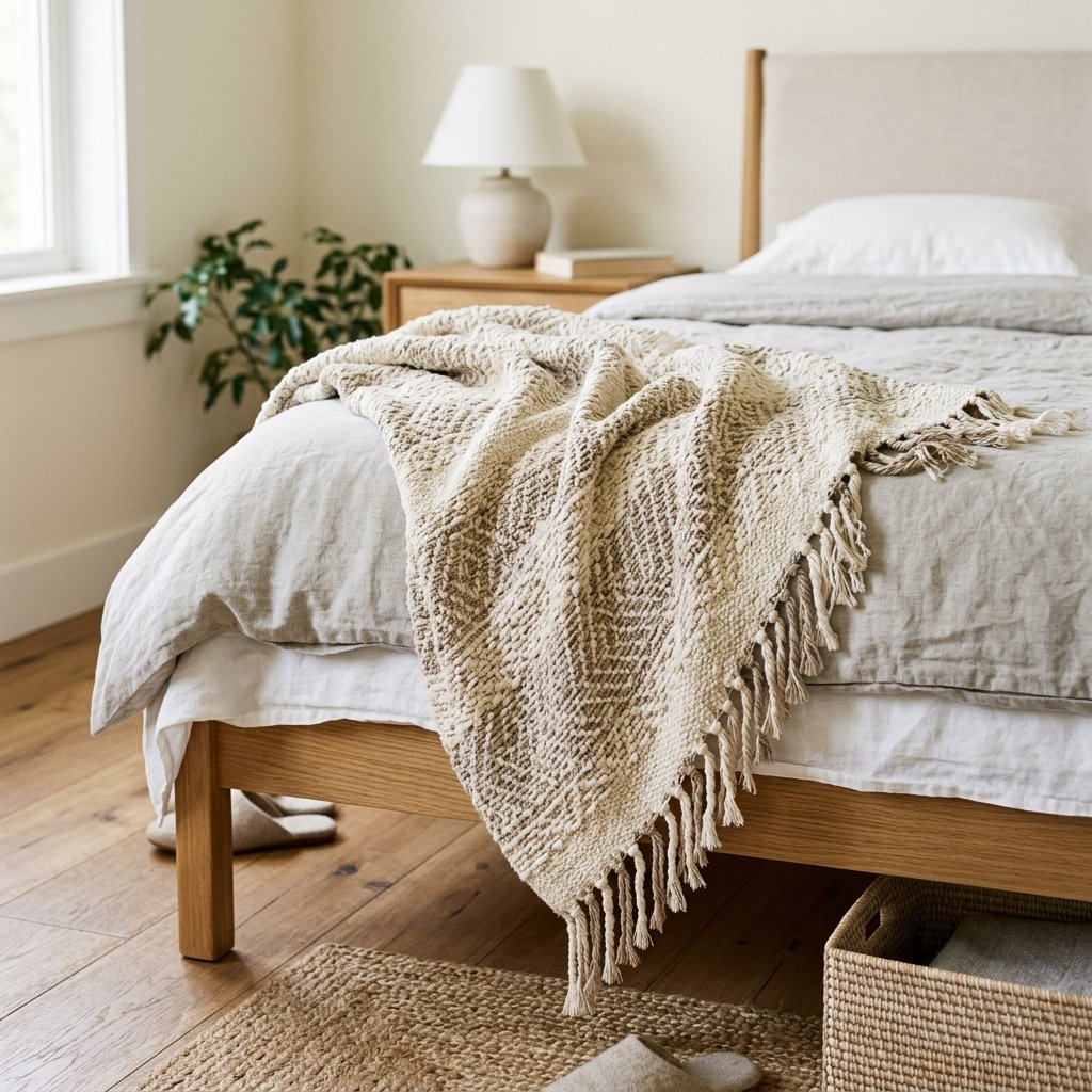 Woven Throw Blanket Idea
