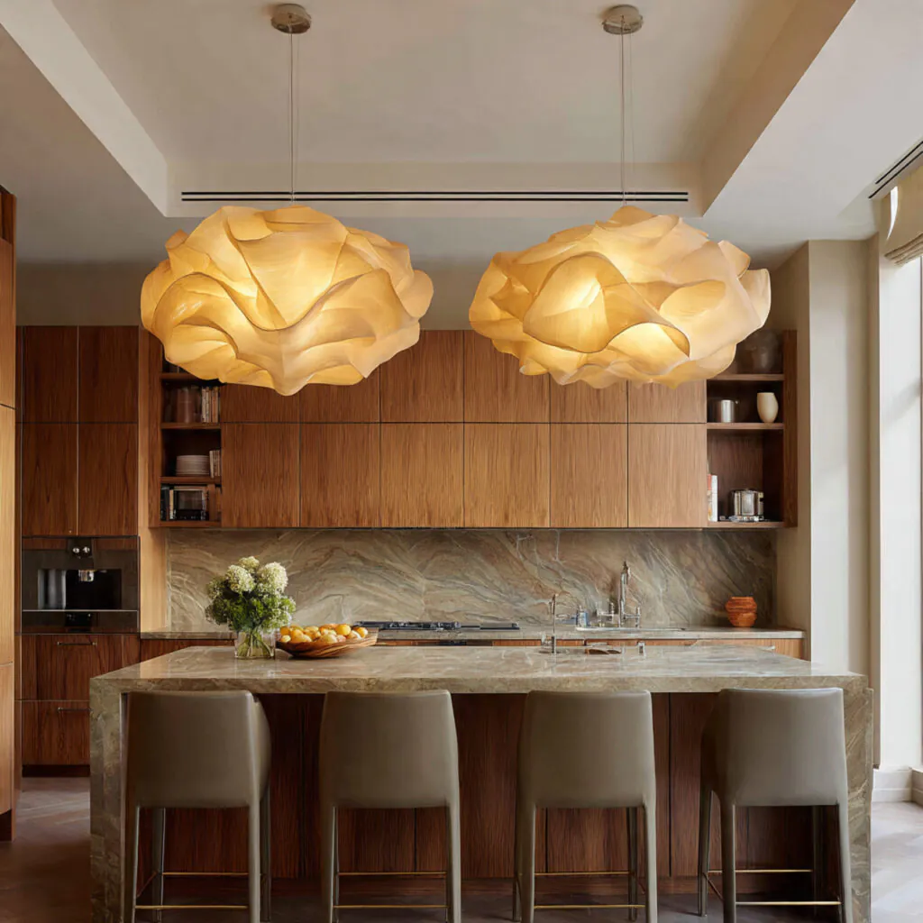 Sculptural Pendant Lights