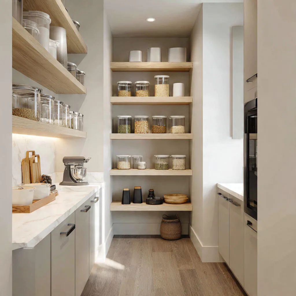 Simple small pantry ideas