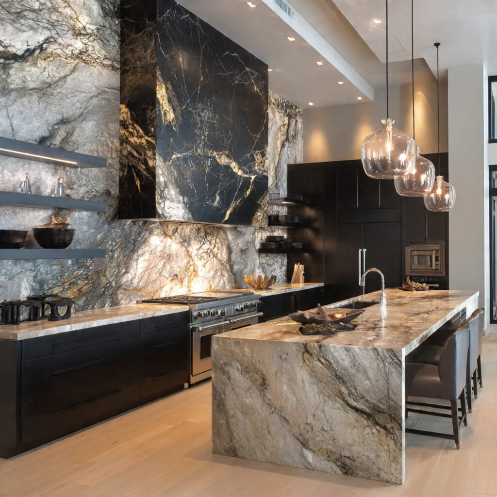 Art-Inspired Backsplashes