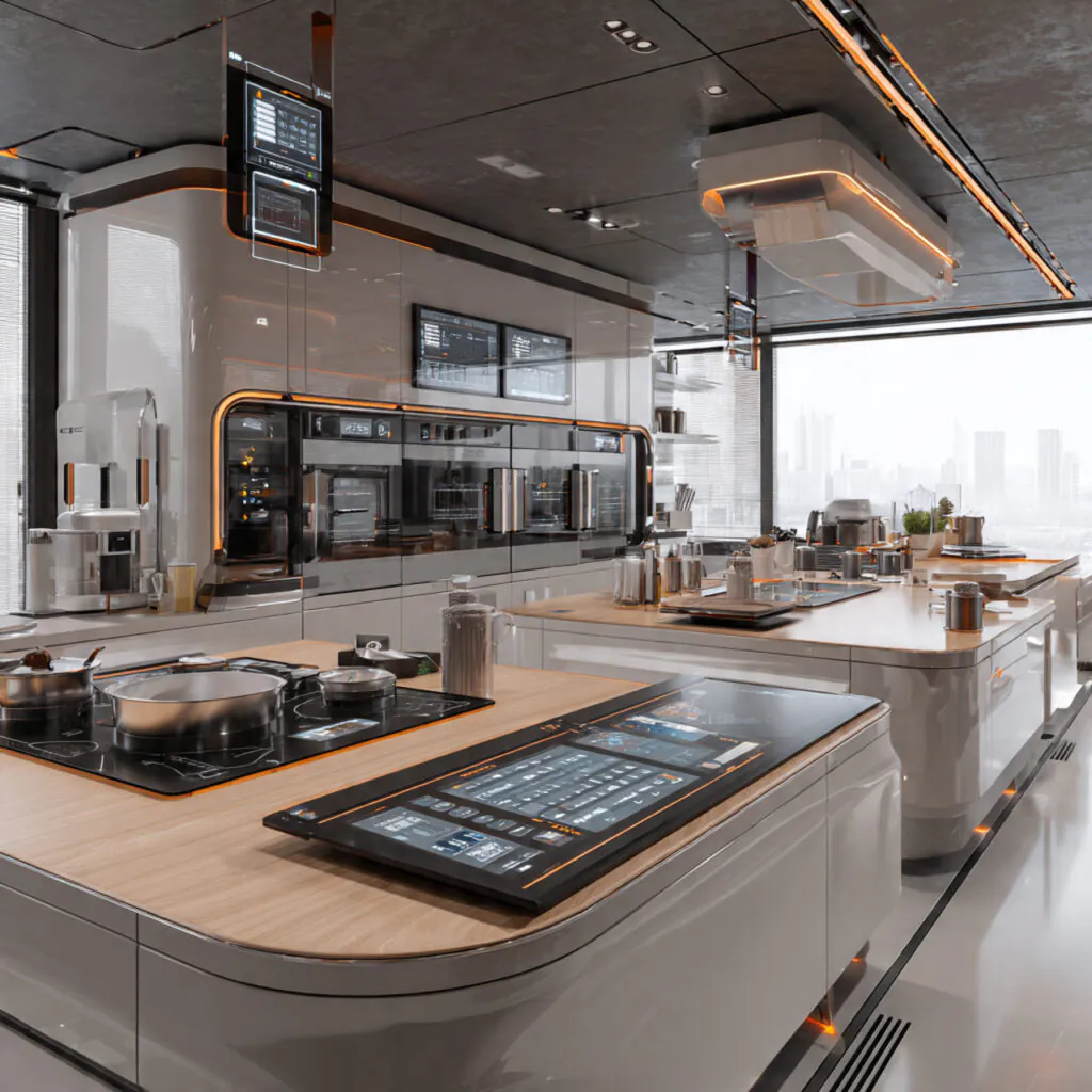 Smart Home Cooking Hub Idea