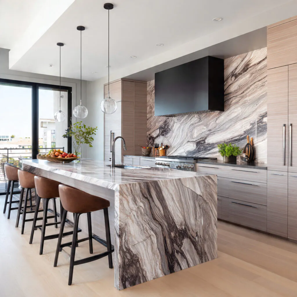 Dual Workstation Kitchen Idea