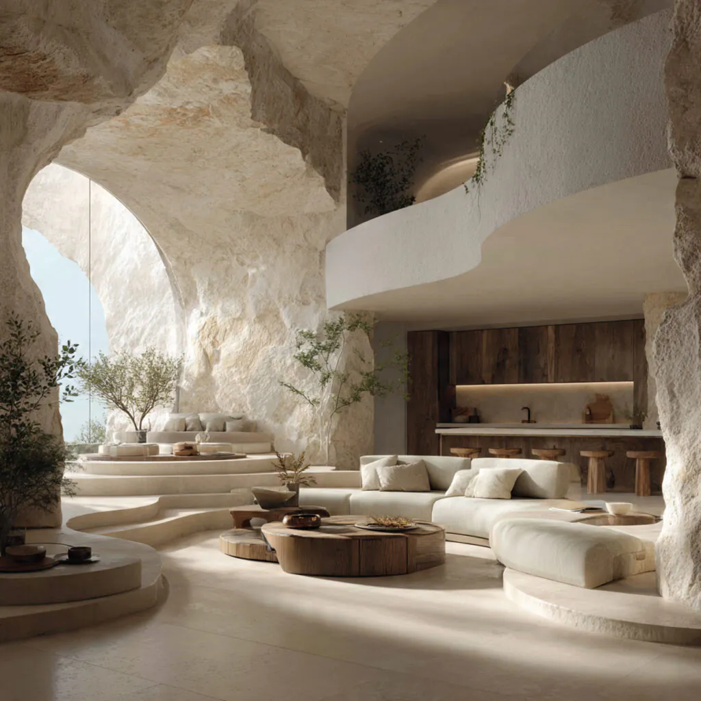 Organic Modern Open Room Idea