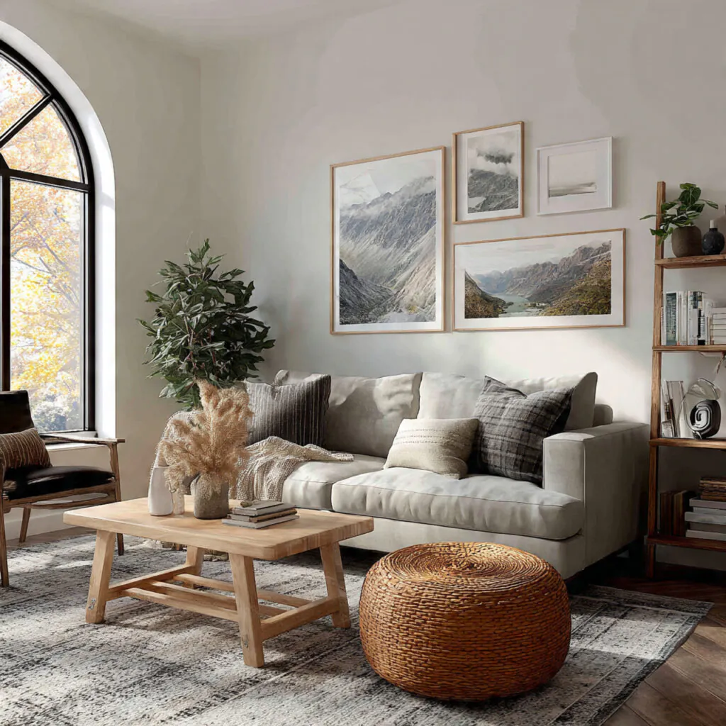 Organic Modern Living Room Ideas